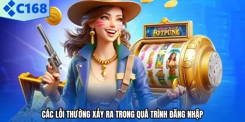 Các lỗi thường xảy ra trong quá trình đăng nhập