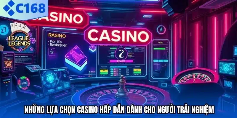 Những lựa chọn casino hấp dẫn dành cho người trải nghiệm