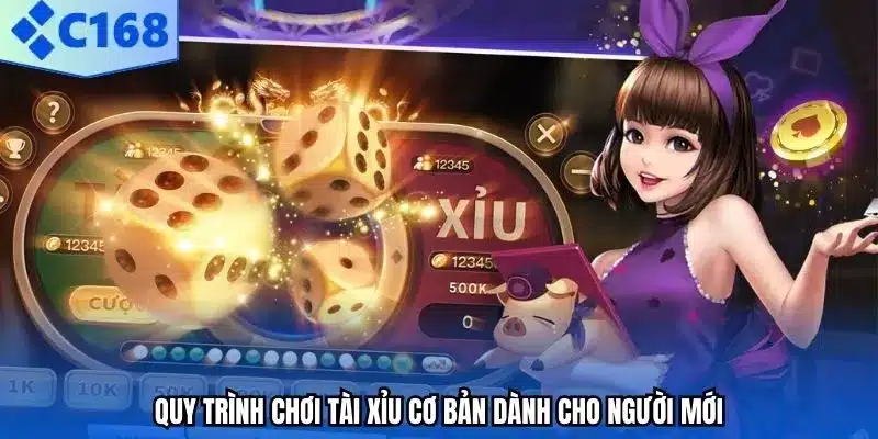 Quy trình chơi tài xỉu cơ bản dành cho người mới